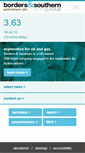 Mobile Screenshot of bordersandsouthern.com